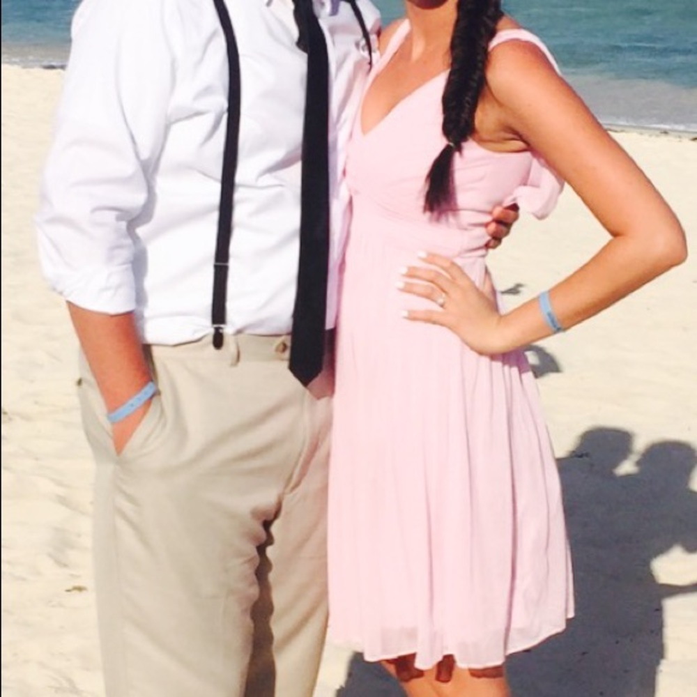 Blush Bridesmaid Dress